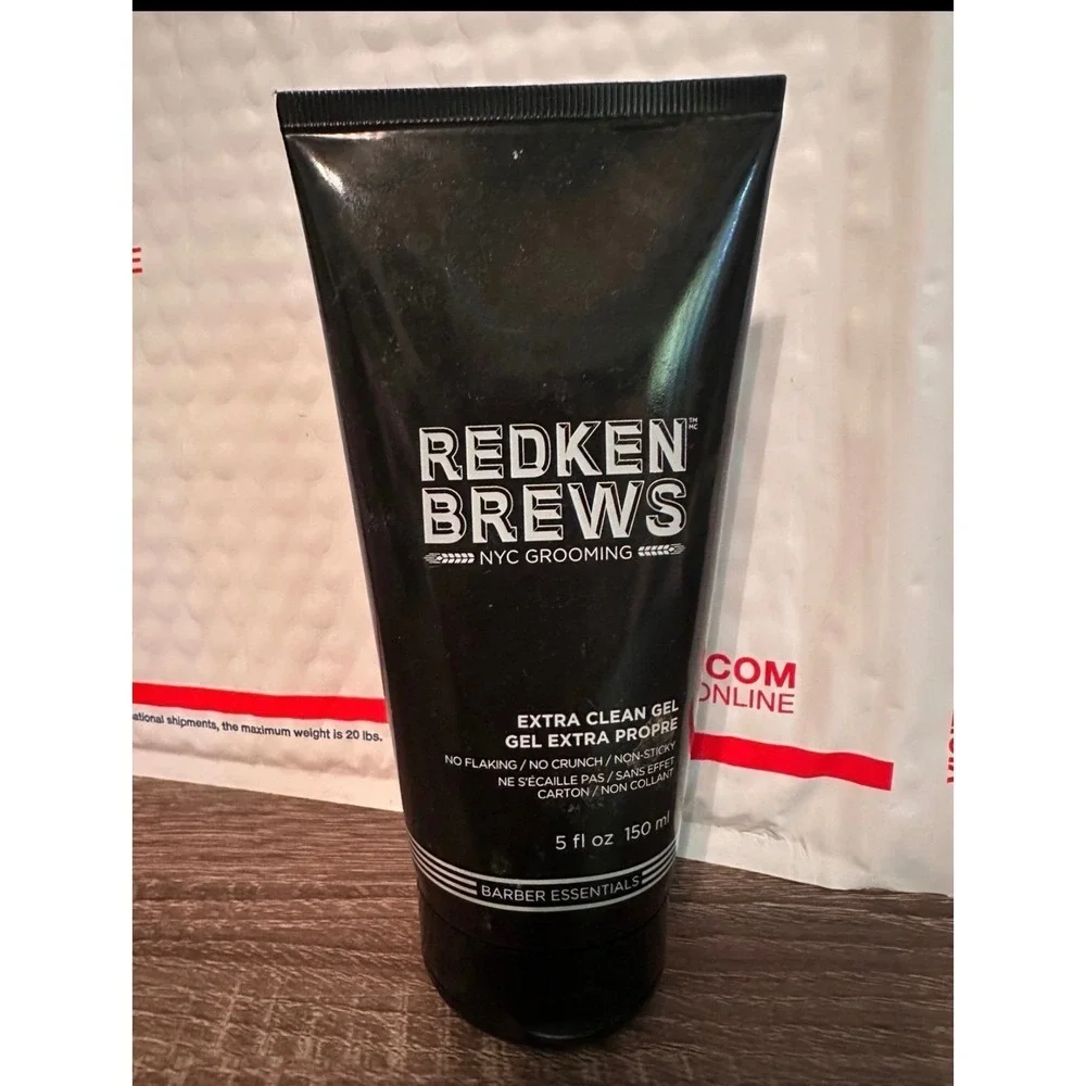 REDKEN BREWS Extra Clean Gel For Men NYC Grooming Barber‎ Essential hair care